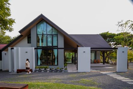 แบบบ้านสไตล์โมเดิร์น ทรอปิคอล 9o573HDR