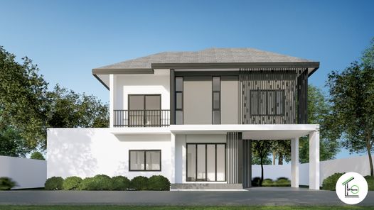 แบบบ้านสไตล์คอนเทมโพรารี่ ลักชูรี่ EUeTPuLA