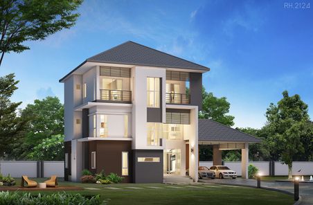 แบบบ้านสไตล์คอนเทมโพรารี่ LZy7w2S6