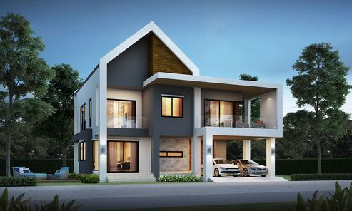 แบบบ้านสไตล์โมเดิร์น TcBfEqYD