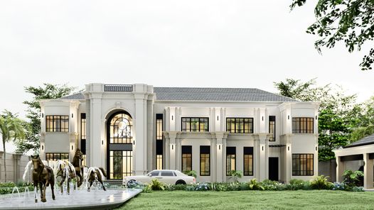 แบบบ้านสไตล์คอนเทมโพรารี่ ลักชูรี่ LRjikYDD