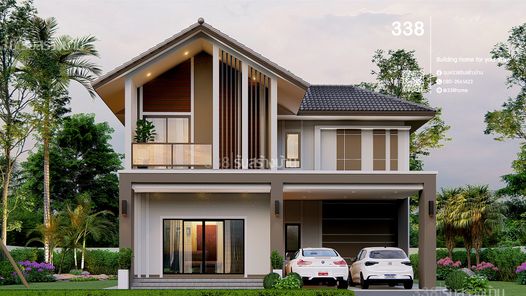 แบบบ้านสไตล์ทรอปิคอล คอนเทมโพรารี่ cZkiA2gD