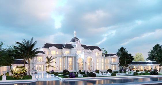 แบบบ้านสไตล์อิงลิช คอตเทจ ลักชูรี่ 6QsNG2hy