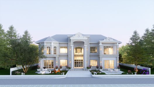 แบบบ้านสไตล์คอนเทมโพรารี่ ลักชูรี่ K2ga82C2