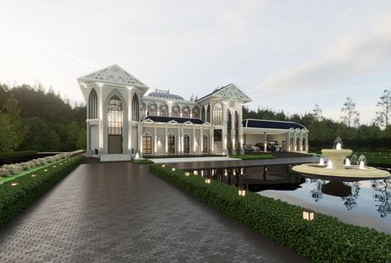 แบบบ้านสไตล์อิงลิช คอตเทจ ลักชูรี่ n7CUGNLt