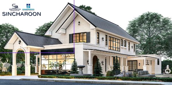 แบบบ้านสไตล์อิงลิช คอตเทจ ApINmCi8