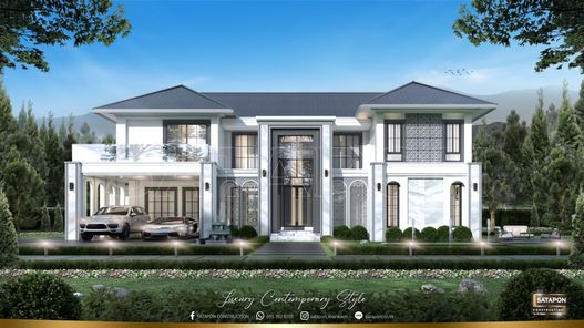 แบบบ้านสไตล์คอนเทมโพรารี่  ลักชูรี่ wHUm6VPi