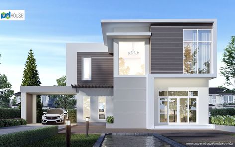 แบบบ้านสไตล์โมเดิร์น 04yKH2WB
