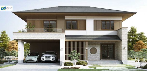 แบบบ้านสไตล์ทรอปิคอล  คอนเทมโพรารี่ XIrg4Lme