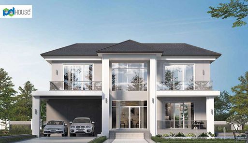 แบบบ้านสไตล์คอนเทมโพรารี่ uCDPCSQN