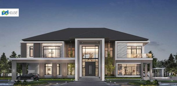 แบบบ้านสไตล์ลักชูรี่ 7QL9N7S8