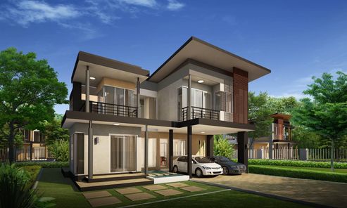 แบบบ้านสไตล์โมเดิร์น TJAuz2di