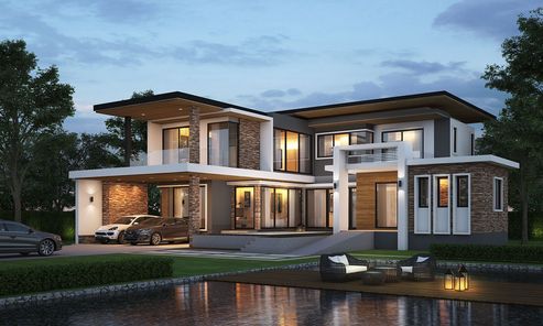 แบบบ้านสไตล์โมเดิร์น mSgMkiJS