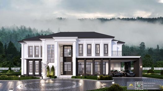 แบบบ้านสไตล์โมเดิร์น คลาสสิก YFNZNI7H