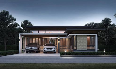 แบบบ้านสไตล์โมเดิร์น VUpFi40P