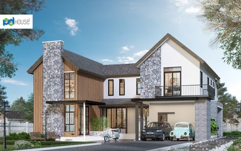 แบบบ้านสไตล์คอนเทมโพรารี่ 3eurF6O6