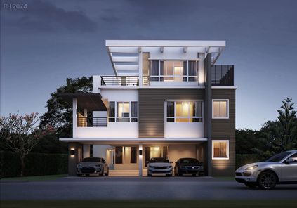 แบบบ้านสไตล์โมเดิร์น HehCpqx6
