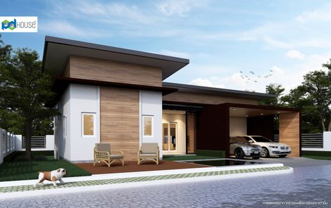 แบบบ้านสไตล์โมเดิร์น k2MWRJDB