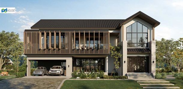 แบบบ้านสไตล์ทรอปิคอล  คอนเทมโพรารี่ k2NwCznr