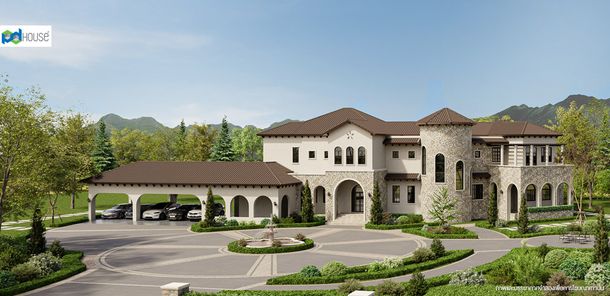 แบบบ้านสไตล์คลาสสิก ลักชูรี่ gv8lz1lB