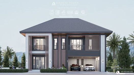 แบบบ้านสไตล์ทรอปิคอล IsXaHRDK