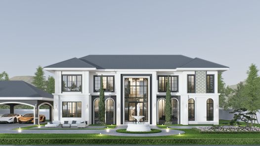 แบบบ้านสไตล์โมเดิร์น คลาสสิก Blr52K4G