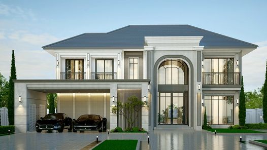 แบบบ้านสไตล์โมเดิร์น คลาสสิก d1cMed0A