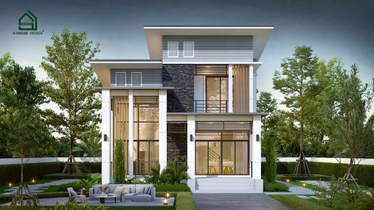 แบบบ้านสไตล์โมเดิร์น 0MXzIVE1