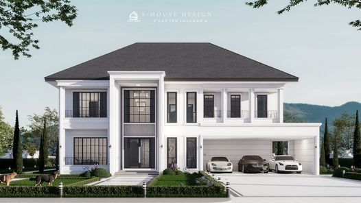 แบบบ้านสไตล์โมเดิร์น  คลาสสิก KZslPKu2