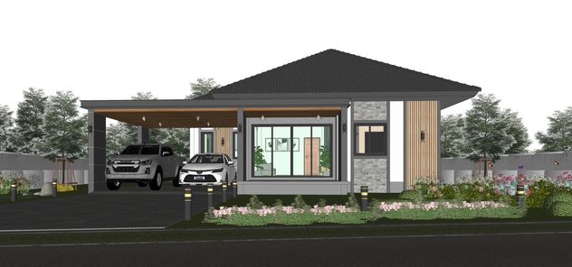 แบบบ้านสไตล์คอนเทมโพรารี่ Pr0CobY0