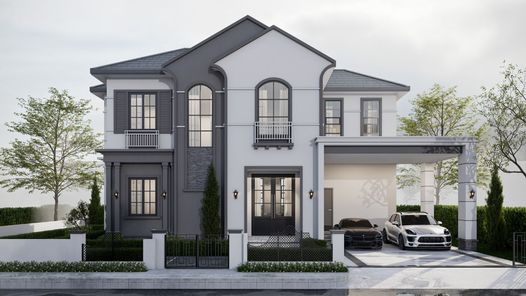 แบบบ้านสไตล์โมเดิร์น คลาสสิก XUvK7wJZ