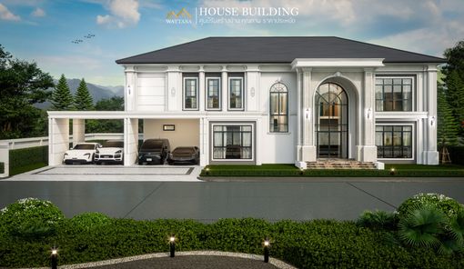 แบบบ้านสไตล์โมเดิร์น ลักชูรี่ PgQPgRc1