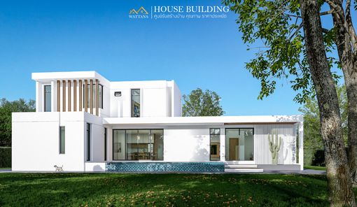 แบบบ้านสไตล์โมเดิร์น K8bvq90M