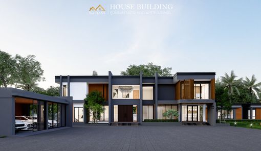 แบบบ้านสไตล์โมเดิร์น zhm8Ks11