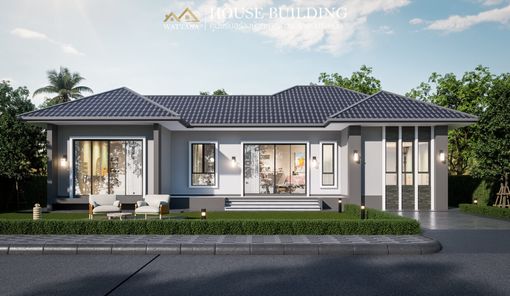 แบบบ้านสไตล์โมเดิร์น  คอนเทมโพรารี่ hVQsVX98