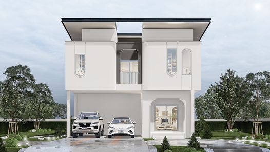 แบบบ้านสไตล์มินิมอล MJ4ESmBG