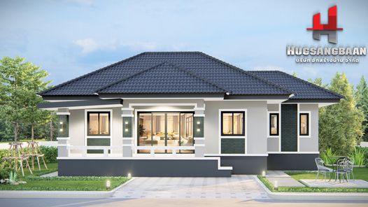 แบบบ้านสไตล์โมเดิร์น คอนเทมโพรารี่ PQG8Entb