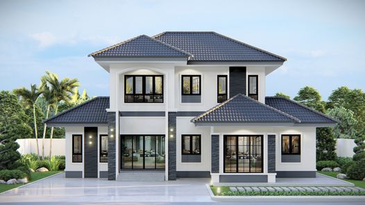 แบบบ้านสไตล์โมเดิร์น คอนเทมโพรารี่ zDO8ooI4