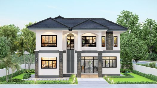 แบบบ้านสไตล์โมเดิร์น คอนเทมโพรารี่ agtoRE24