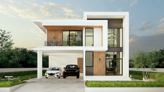 แบบบ้านสไตล์โมเดิร์น มินิมอล PKzM3KPT