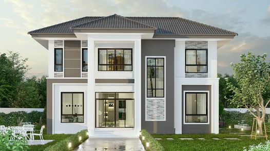 แบบบ้านสไตล์คอนเทมโพรารี่ U89CtgWB