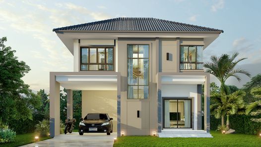 แบบบ้านสไตล์โมเดิร์น TewSVWhP