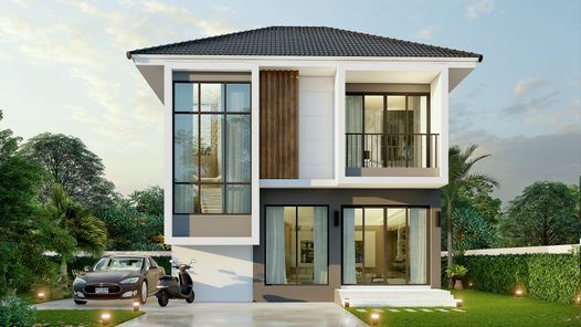 แบบบ้านสไตล์คอนเทมโพรารี่ zcEDp52N