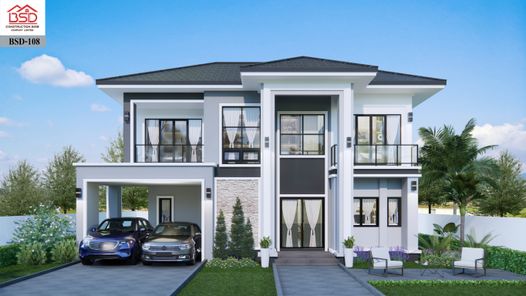 แบบบ้านสไตล์โมเดิร์น  คอนเทมโพรารี่ hKoARgJR