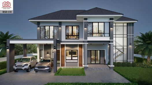 แบบบ้านสไตล์โมเดิร์น PltAGDtA