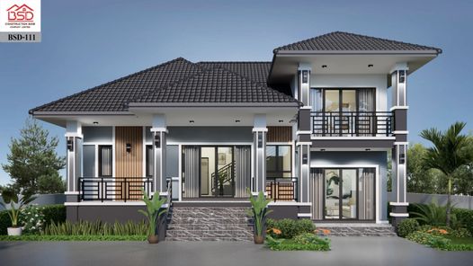 แบบบ้านสไตล์คอนเทมโพรารี่ Lvt4t9To