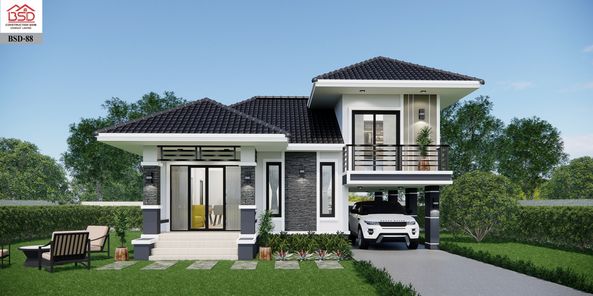 แบบบ้านสไตล์คอนเทมโพรารี่ R6NfHV70