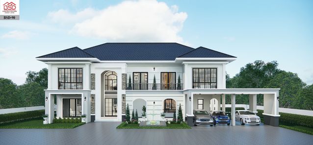 แบบบ้านสไตล์โมเดิร์น คลาสสิก H6R7t1YY