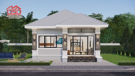 แบบบ้านสไตล์คอนเทมโพรารี่ 38TMMrci