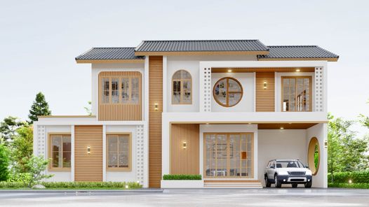 แบบบ้านสไตล์มินิมอล 8AE2ohE2